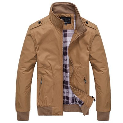 Mens Jackets Casual Coats Stand Collar S...