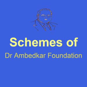 Schemes of Dr Ambedkar Foundation