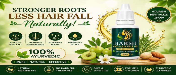 Harsh Anti Hair Fall Oil