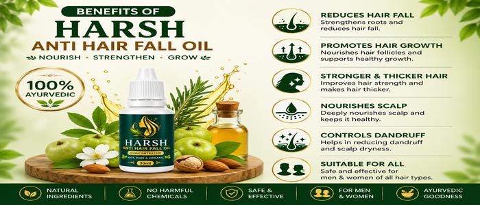 Benefits of Harsh Anti Hair Fall Oil