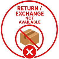 No Return/Exchange