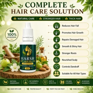 Harsh Anti Hair Fall Oil Complete Hair Care Solution
