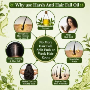 Why use Harsh anti hair fall oil