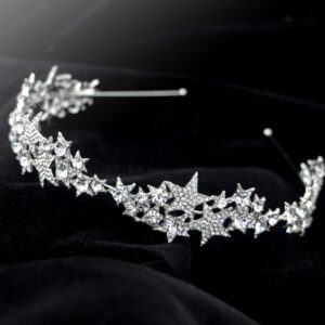 Star Crown New Hair Band Wedding Hair Accessories Bridal Jewelry