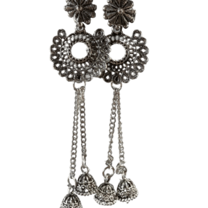 Earrings For Girls and Women stylish fancy Jhumkas and Artificial Sterling silver