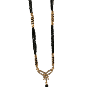 Latest Designer Gold Plated Ethnic Brass, Alloy Mangalsutra