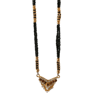 New Latest Fancy Mangalsutra For Women Gold Plated