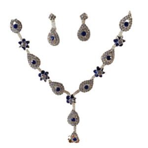 Best Quality Latest Fancy Designer Ethnic Brass, Alloy Necklace with Earrings