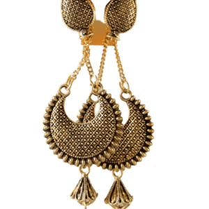 Traditional gold plated chain with stud Brass Drops & Danglers