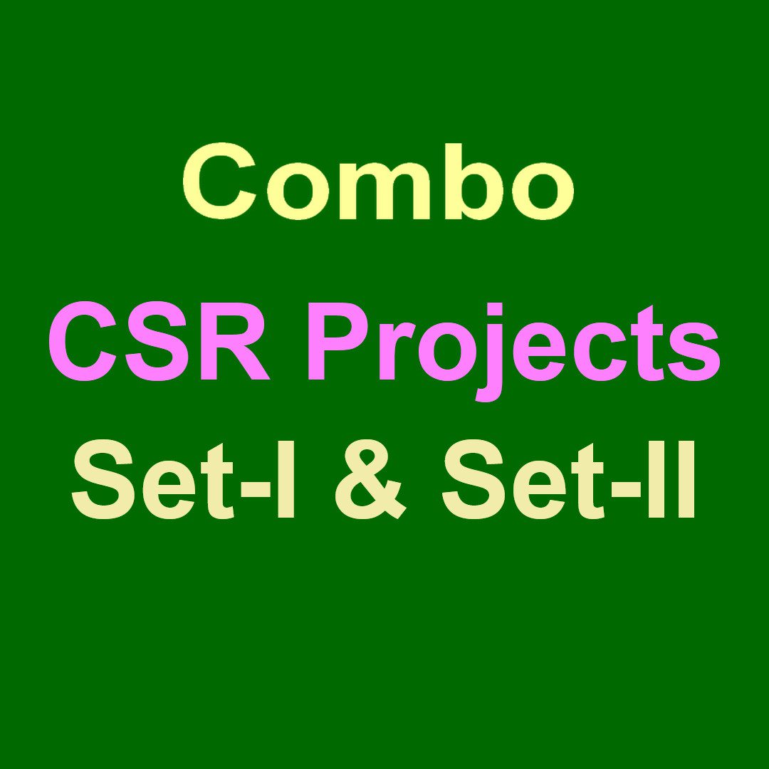 Combo-CSR-Set-I-II
